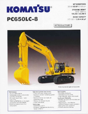 Raupenbagger Komatsu PC650LC-8