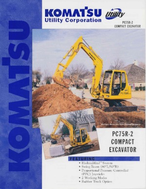 Raupenbagger Komatsu PC75R-2