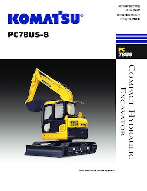 Raupenbagger Komatsu PC78US-8