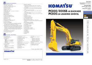 Raupenbagger Komatsu PC800-8R