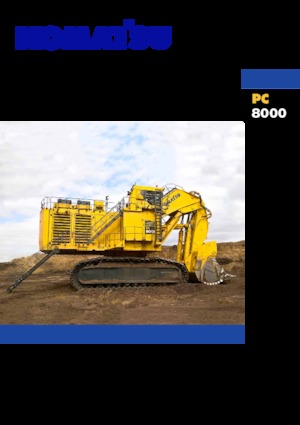 Raupenbagger Komatsu PC8000-11 