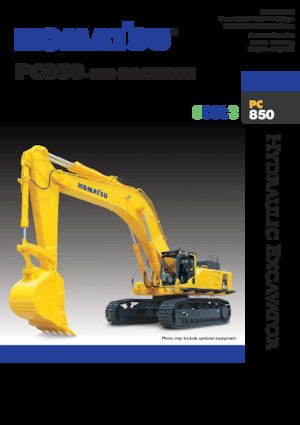 Raupenbagger Komatsu PC850SE-8E0
