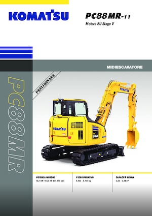 Raupenbagger Komatsu PC88MR-11E0