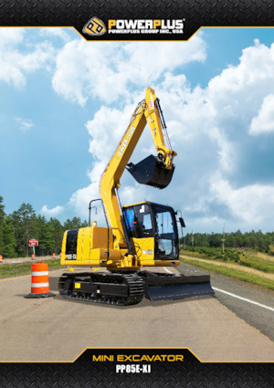 Raupenbagger PowerPlus PP85E-XI