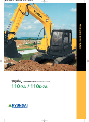 Raupenbagger Hyundai R 110 D-7 A