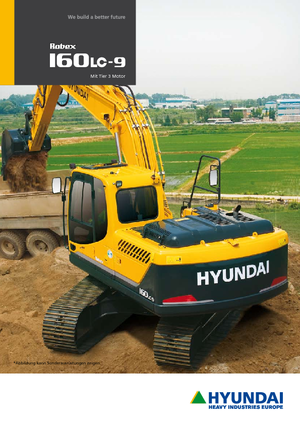 Raupenbagger Hyundai R 160 LC 9