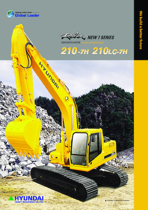 Raupenbagger Hyundai R 210-7H