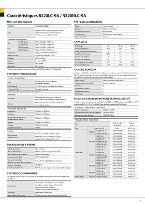 Raupenbagger Hyundai R 220 LC-9 A
