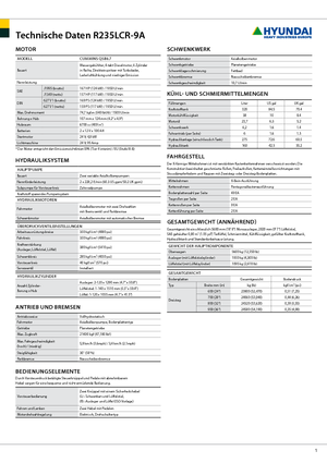 Raupenbagger Hyundai R 235 LCR-9 A