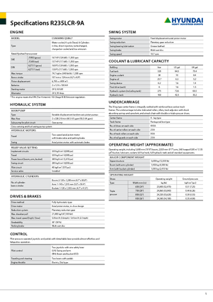 Raupenbagger Hyundai R 235 LCR-9 A