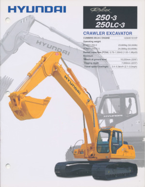 Raupenbagger Hyundai R 250-3