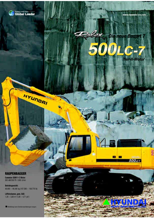 Raupenbagger Hyundai R 500 LC 7A