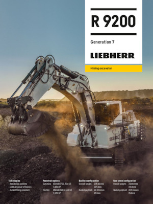 Raupenbagger Liebherr R 9200 G7