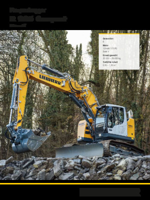 Raupenbagger Liebherr R 926 Compact Litronic 