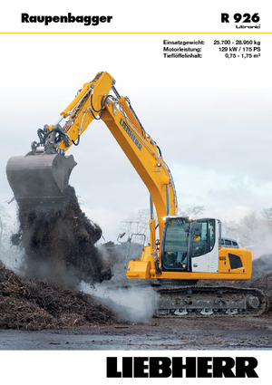 Raupenbagger Liebherr R 926