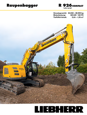 Raupenbagger Liebherr R 926