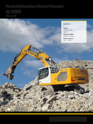 Raupenbagger Liebherr R 928 Litronic 