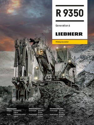 Raupenbagger Liebherr R 9350 G6