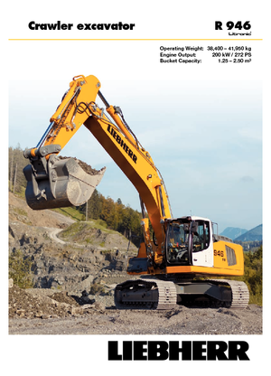 Raupenbagger Liebherr R 946