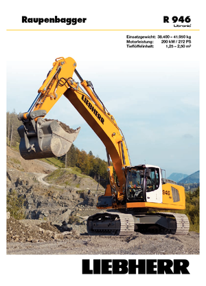 Raupenbagger Liebherr R 946