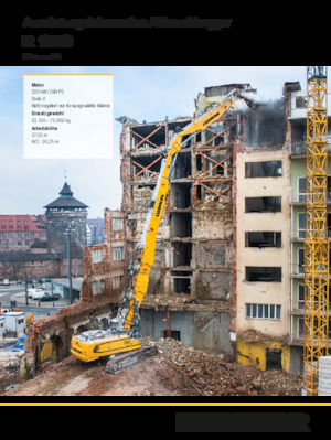 Raupenbagger Liebherr R 950 Demolition Litronic 