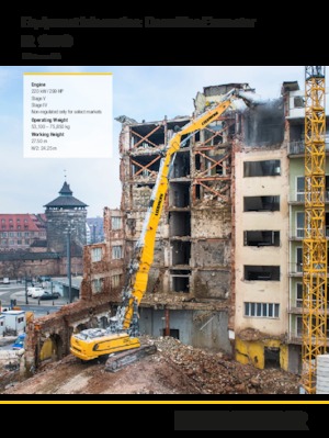 Raupenbagger Liebherr R 950 Demolition Litronic 