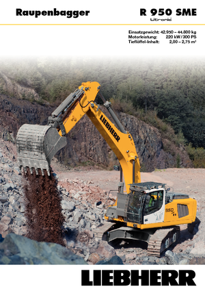 Raupenbagger Liebherr R 950 SME