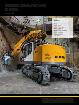 Raupenbagger Liebherr R 950 Tunnel Litronic 