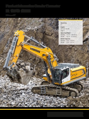 Raupenbagger Liebherr R 970 SME Litronic 