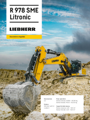 Raupenbagger Liebherr R 978 SME Litronic 