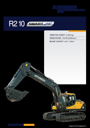 Raupenbagger Hyundai R210 SMART PLUS