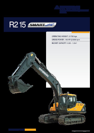 Raupenbagger Hyundai R215 SMART PLUS
