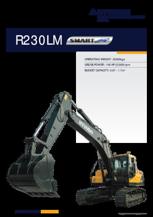 Raupenbagger Hyundai R230LM SMART PLUS