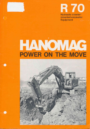 Raupenbagger Hanomag R70