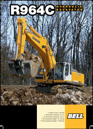 Raupenbagger Bell R964C