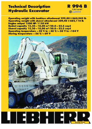Raupenbagger Liebherr R 994B 