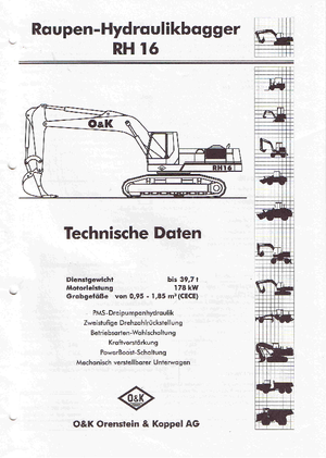 Raupenbagger O&K RH 16