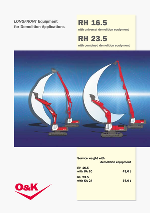 Raupenbagger O&K RH 16.5