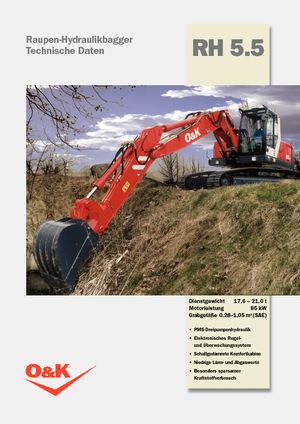 Raupenbagger O&K RH 5.5