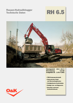 Raupenbagger O&K RH 6.5