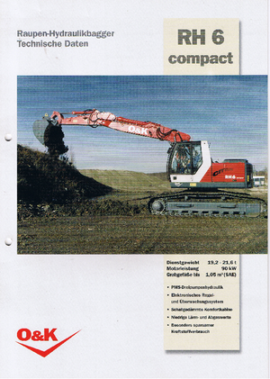 Raupenbagger O&K RH 6 Compact