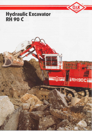 Raupenbagger O&K RH 90 C