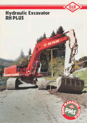 Raupenbagger O&K RH Plus