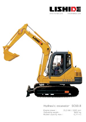Minibagger Lishide SC60.8