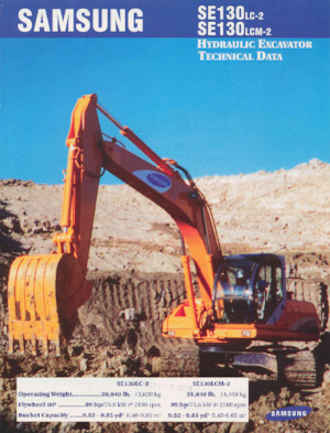 Raupenbagger Samsung SE 130 LC-2