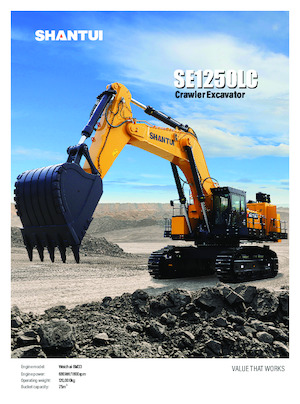 Raupenbagger Shantui SE1250LCW