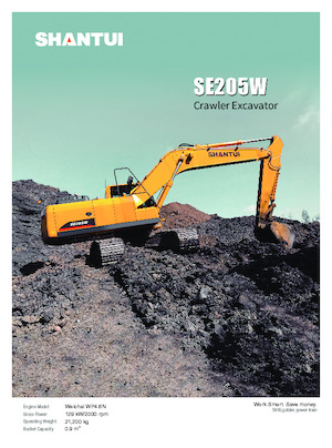 Raupenbagger Shantui SE205W 