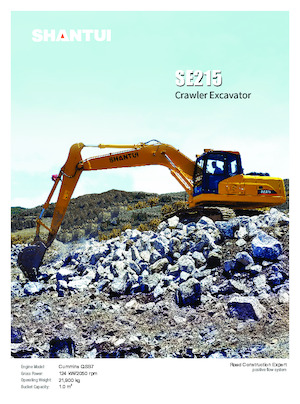 Raupenbagger Shantui SE215 
