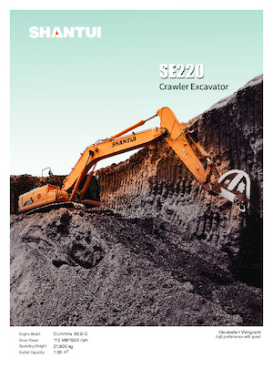 Raupenbagger Shantui SE220 