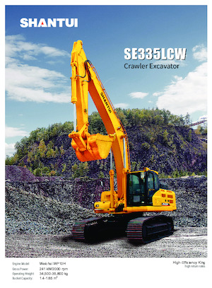 Raupenbagger Shantui SE335LCW